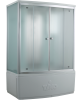 Душевая кабина Timo Comfort Т-8840 Fabric Glass 140x88x220 фото 2