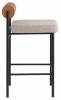 Стул барный Stool Group Балла FDC9939 sDC6095-4+b270-28 бежевый, коричневая экокожа фото 3