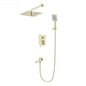 Душевой комплект Wonzon & Woghand WW-88087068-BG золото