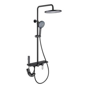 Душевая стойка Olive'S Kabrera 37294KBB с гигиеническим душем, черный