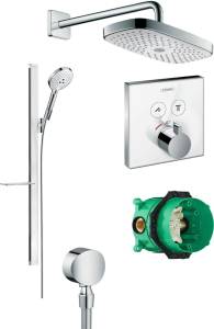 Душевой комплект Hansgrohe Raindance Select E 300 27385400+26626400+27506000+15738400+1800180