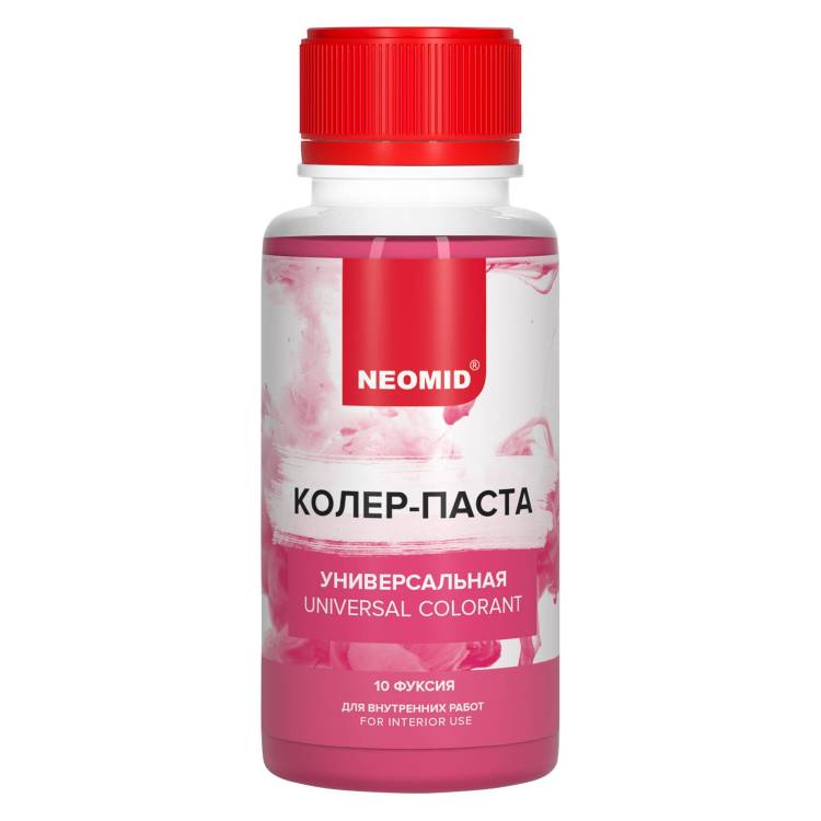 Колер-паста универсальная Neomid 10 Фуксия 100 мл