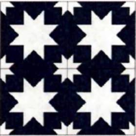 Керамогранит Navarti Star Antic Star Navy Pre 45x45