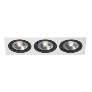 Встраиваемый светильник Lightstar Intero 111 Triple Quadro i836070707