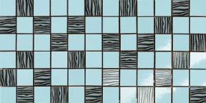 Декор Dado Ceramica Alterego 301300 Mosaico Platino Celeste 20x40