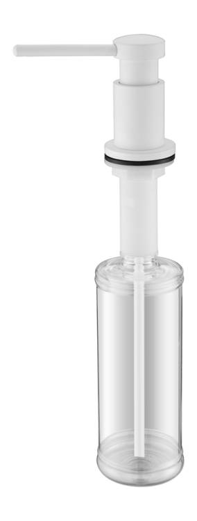 Дозатор для кухонной мойки Paulmark Brevit D005-WH Белый Матовый