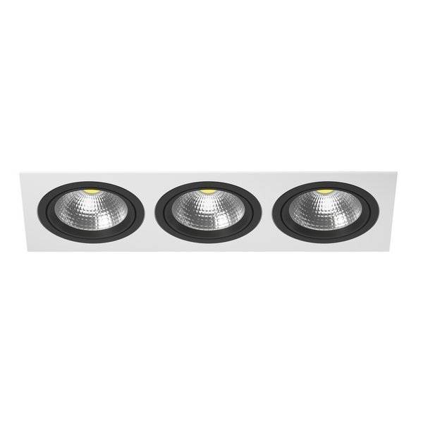 Встраиваемый светильник Lightstar Intero 111 Triple Quadro i836070707