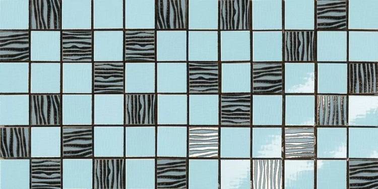 Декор Dado Ceramica Alterego 301300 Mosaico Platino Celeste 20x40