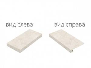 Ступень Italon Контемпора 620070000674 Пур Угловая Левая 33x120