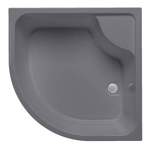 Поддон для душа Alex Baitler AB9042DU_GRAY серый перламутр, 90x90x42