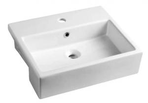 Раковина Isvea Infinity 50 10NF52050SV белая, 50x42
