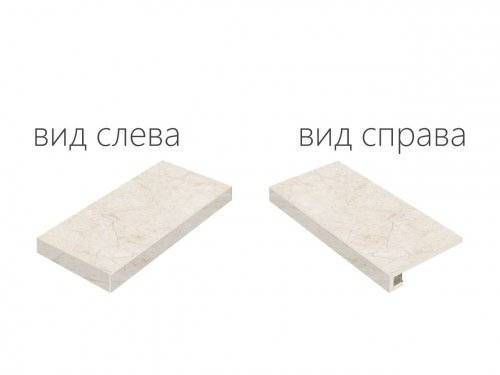 Ступень Italon Контемпора 620070000674 Пур Угловая Левая 33x120