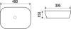 Раковина Weltwasser WW Elbach M2143 BBG матовая черно-зеленая фото 5