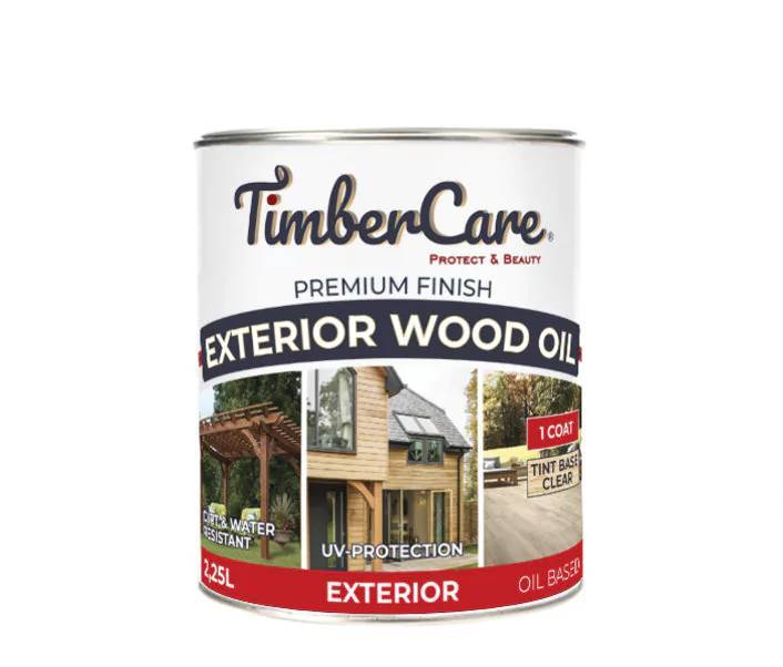 Масло защитное TimberCare Exterior Wood Oil прозрачный 4.5 л