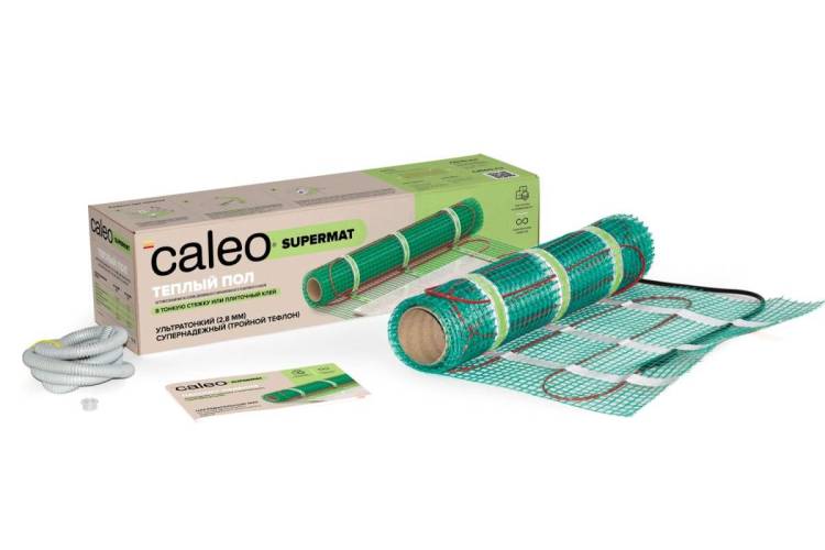 Теплый пол Caleo Supermat КА000001712 электрический, кабельный 200-0,5-0,7, 0,7 м2, 140 Вт