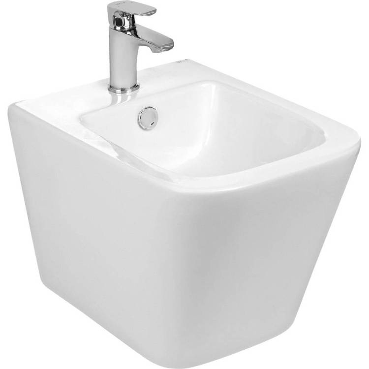 Биде подвесное Weltwasser Gelbach 10000003754 WW SK 005 GL-WT белое глянцевое