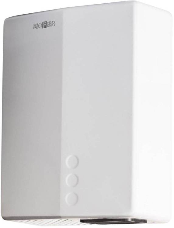 Сушилка для рук Nofer Big flow evo 01491.W белая