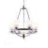 Подвесная люстра Lumina Deco Santini LDP 1220-7 CHR+WT фото 2