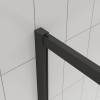 Душевой уголок Veconi Evo 300 B профиль черный матовый, стекло прозрачное, 120х90x195 фото 5