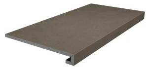 Ступень Kerama Marazzi Про Чементо DD641820R\GCF клееная коричневый темный матовый 60x33