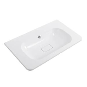 Раковина Cezares Relax CZR-800/480-LV-MR-NV-W0 80 см, белая матовая