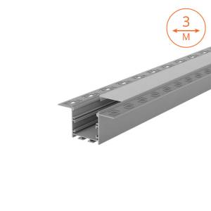 Профиль алюминиевый встраиваемый под шпатлевку Wolta WAP-I-72/35/3000-A