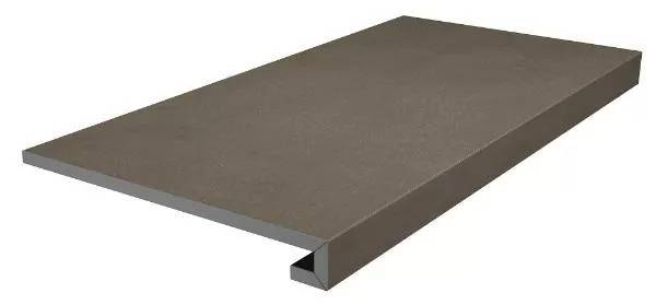 Ступень Kerama Marazzi Про Чементо DD641820R\GCF клееная коричневый темный матовый 60x33