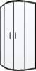 Душевой уголок RGW Classic CL-53-B 800x800x1850 профиль черный фото 3
