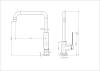 Смеситель для кухни Wonzon & Woghand WW-L1006-CR хром фото 2
