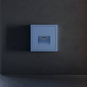 Лицевая панель для компьютерной розетки RJ-45 Voltum S70 VLS001315 деним