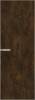Межкомнатная дверь Profil Doors 1 AGN цвет профиля Никель матовый, алюминиевая панель бронза 800x2000