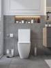 Унитаз-компакт Watersense Mandy Vortex W01855 безободковый, с крышкой-сиденьем микролифт фото 3