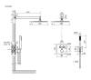 Душевая система Sancos Linn SC9022MB черный фото 2