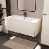Тумба с раковиной Terminus Euromix EUR101001900101OSL айвори, 100x38