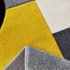 Ковер Reggi L255A L.Grey/Yellow 1.6x2.3 м