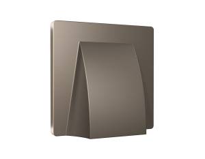 Лицевая панель для вывода кабеля Ambrella Volt Alfa AP6458 темная бронза матовый