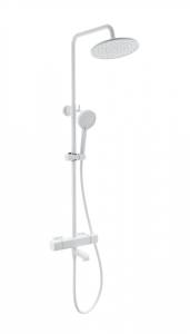 Душевая стойка Wonzon & Woghand WW-A3007-T1-MW с термостатом, белый