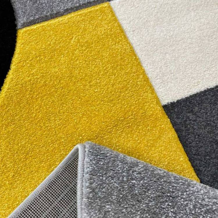 Ковер Reggi L255A L.Grey/Yellow 1.6x2.3 м