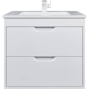 Тумба с раковиной Uperwood Modul 393020548 подвесная, матовая, белая, 65 см