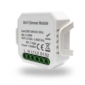 Wi-Fi реле-диммер Denkirs RL1000 RL1004-DM