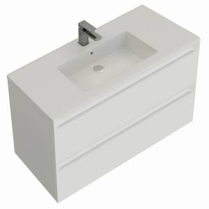 Тумба с раковиной Allen Brau Eclipse 2.0 1.E1001.WM 2.0 белый матовый, 61x63.4