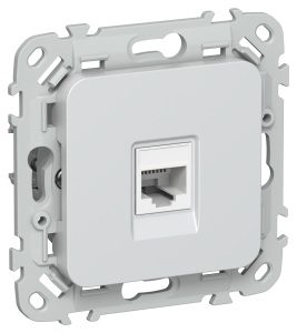 Розетка компьютерная RJ45 IEK Flite FI-K12-2-K36 жемчуг