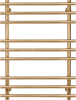 Полотенцесушитель электрический Secado Турин Плюс L 4673739249727 85x60 см, подключение слева, бронза, лесенка, латунь