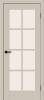 Межкомнатная дверь Bravo Прима-11.1 полотно Cream Silk, стекло Magic Fog 800x2000