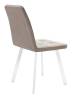 Стул Дик DikLine 207 00-00060168 B03 BEIGE, ножки белые фото 2