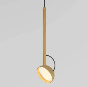 Подвесной светодиодный светильник Elektrostandard Join 50313 LED 7W 3000K латунь