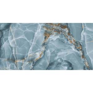 Керамогранит A-Ceramica Onyx Blue High Gloss 9 mm 60x120