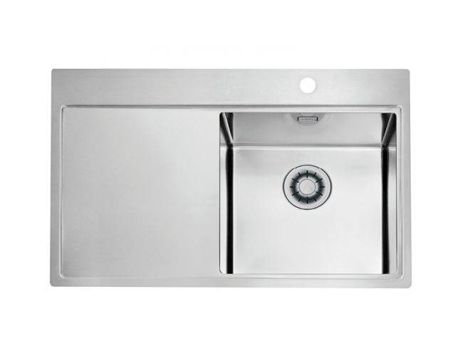 Мойка кухонная Alveus Pure New 40R 1149516 Kmb-90 правая, с сифоном, 79x52.5