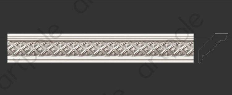 Карниз орнаментальный Artpole S3K4 795x87x72