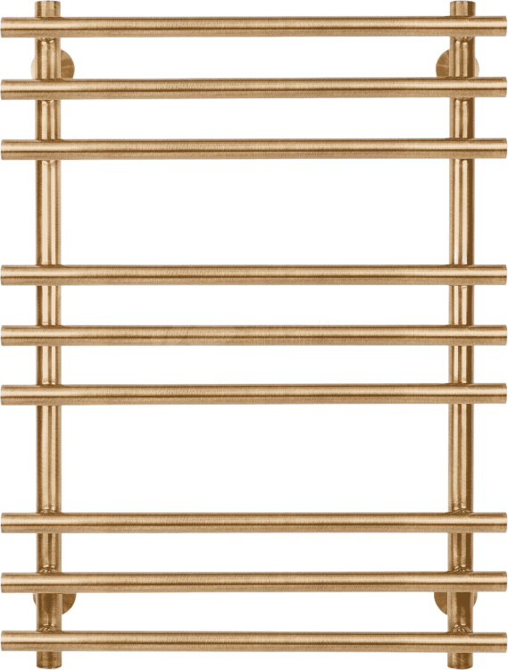 Полотенцесушитель электрический Secado Турин Плюс L 4673739249727 85x60 см, подключение слева, бронза, лесенка, латунь